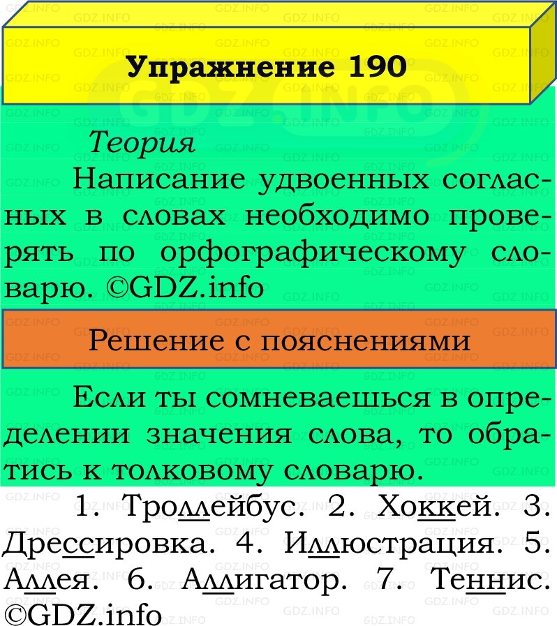 Фото решения 2: Номер №190, Часть 1 из ГДЗ по Русскому языку 2 класс: Канакина В.П. 2022г. Фото решения 2: Номер №190, Часть 1 из ГДЗ по Русскому языку 2 класс: Канакина В.П. 2022г.