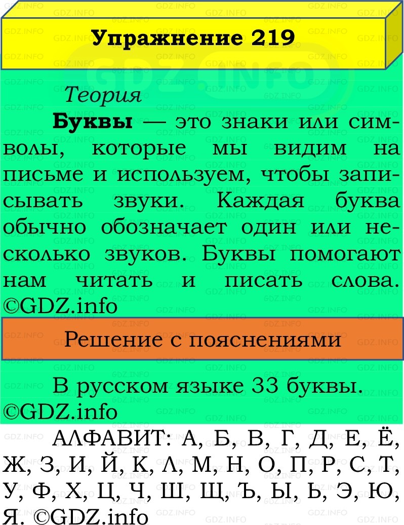 Фото решения 2: Номер №219, Часть 2 из ГДЗ по Русскому языку 2 класс: Канакина В.П. 2022г. Фото решения 2: Номер №219, Часть 2 из ГДЗ по Русскому языку 2 класс: Канакина В.П. 2022г.