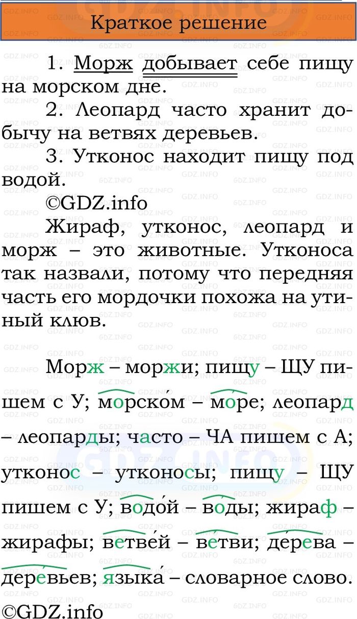 Фото решения 1: Номер №40, Часть 2 из ГДЗ по Русскому языку 2 класс: Канакина В.П. 2024г. Фото решения 1: Номер №40, Часть 2 из ГДЗ по Русскому языку 2 класс: Канакина В.П. 2024г.